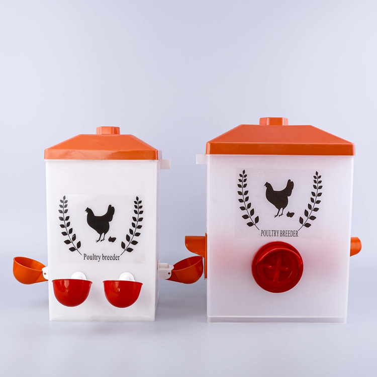 10 liter 15L feed bucket automatic feeder for chicken, duck, and goose